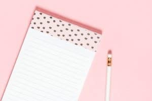 A notepad for ideas!