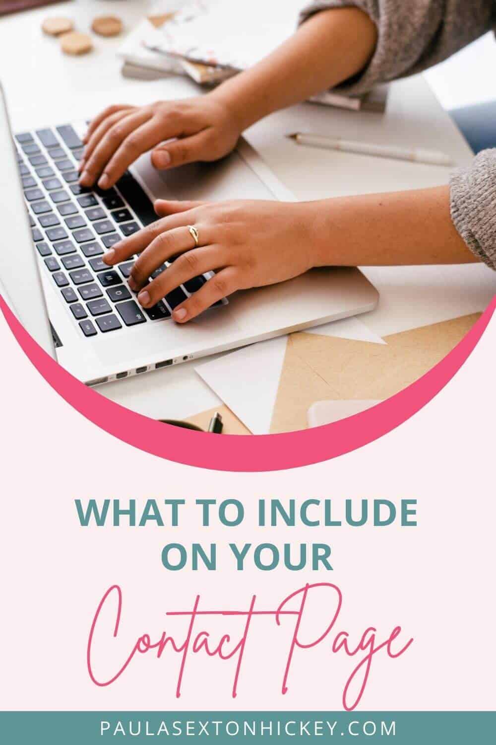 What to include on your contact page